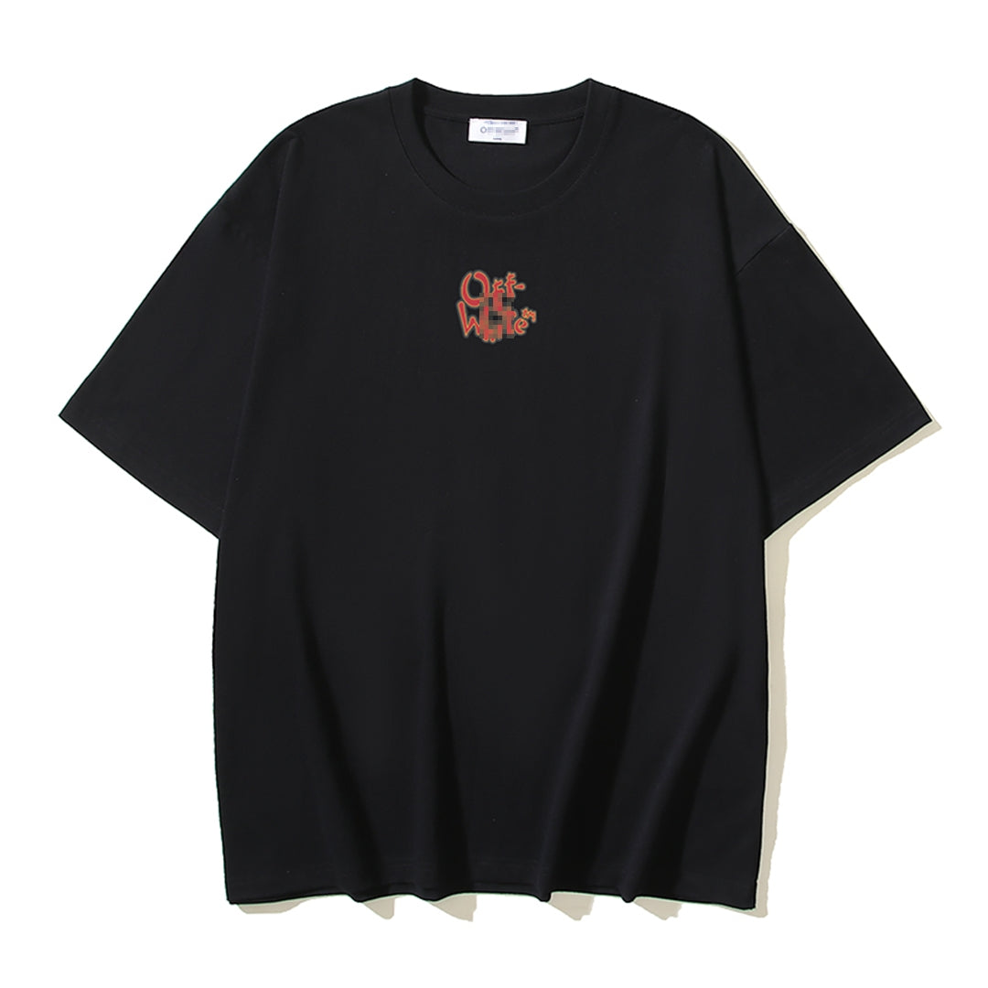 OFF Arrow Logo Cotton T-shirt#198