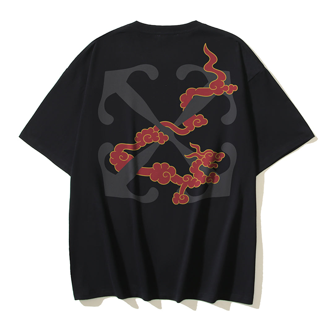 OFF Arrow Logo Cotton T-shirt#198