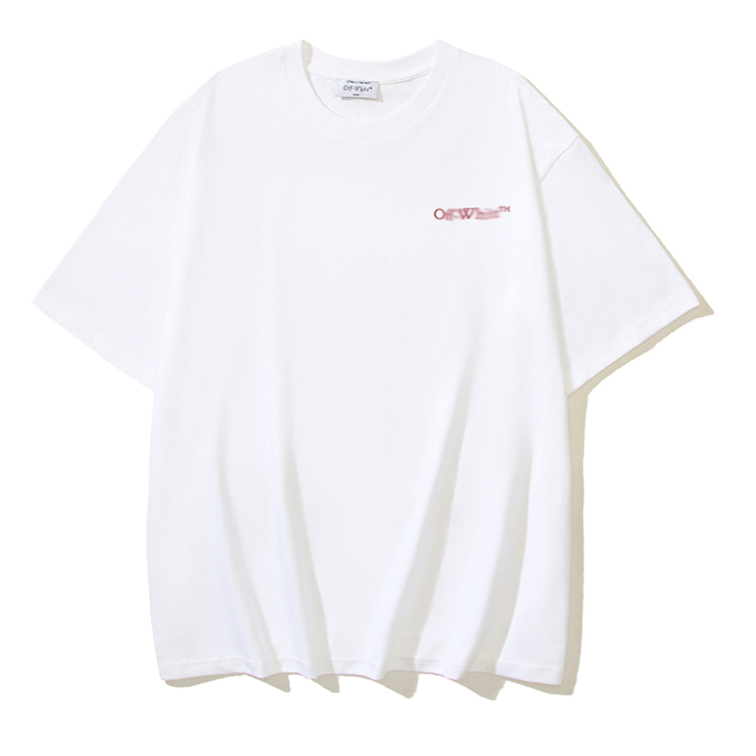 OFF Arrow Logo Cotton T-shirt-182