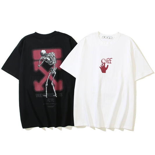 OFF Arrow logo print T-shirt