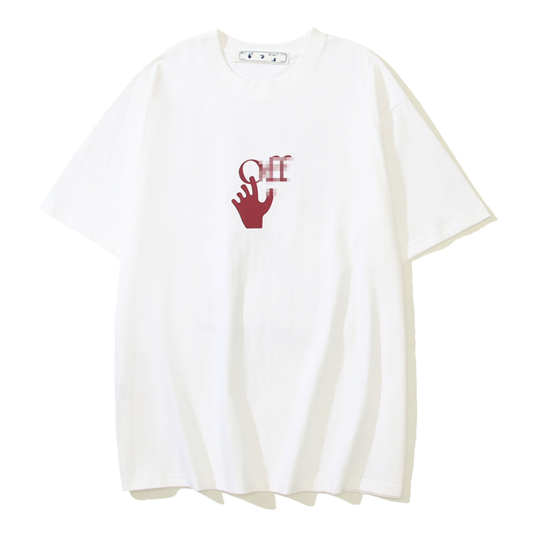 OFF Arrow logo print T-shirt