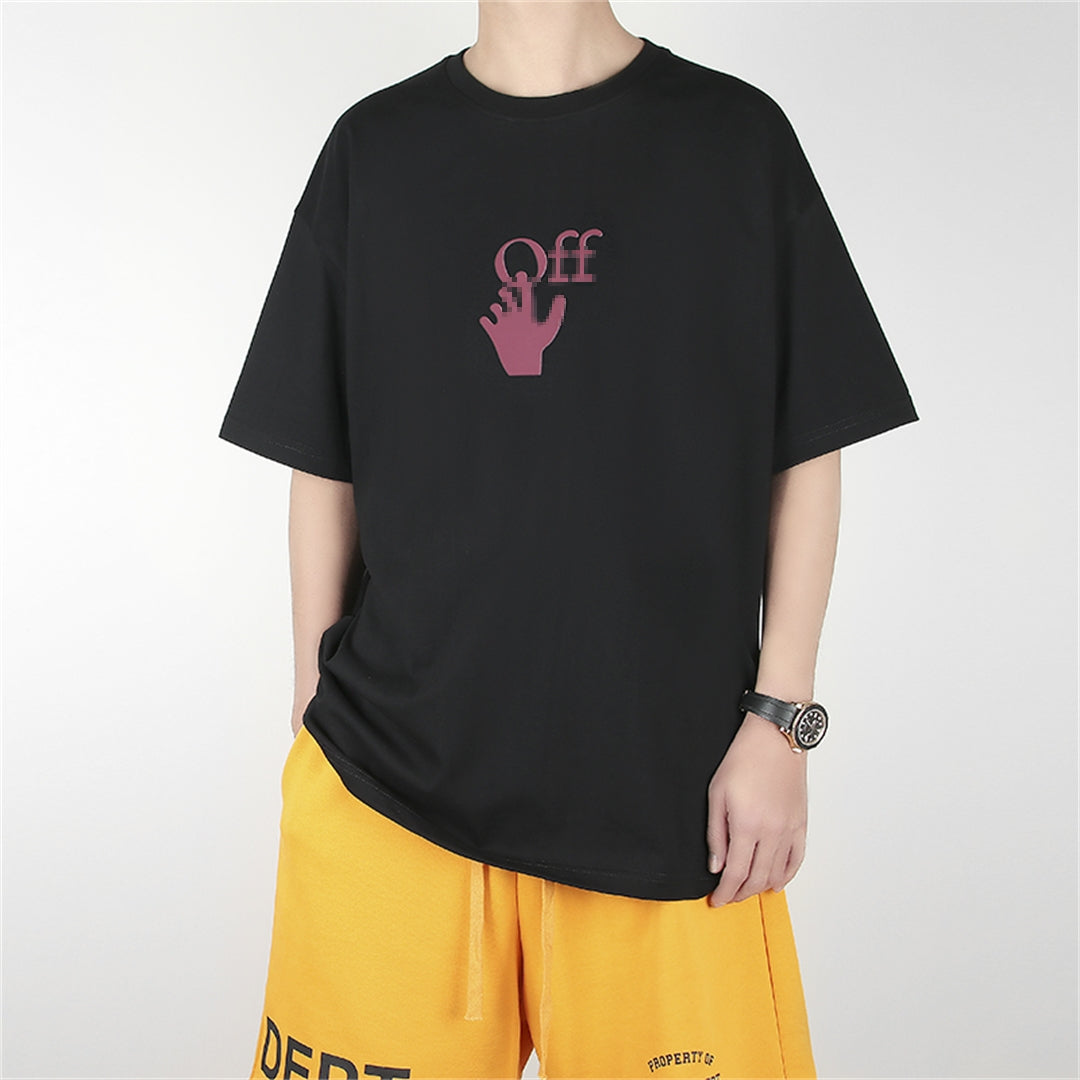 OFF Arrow logo print T-shirt
