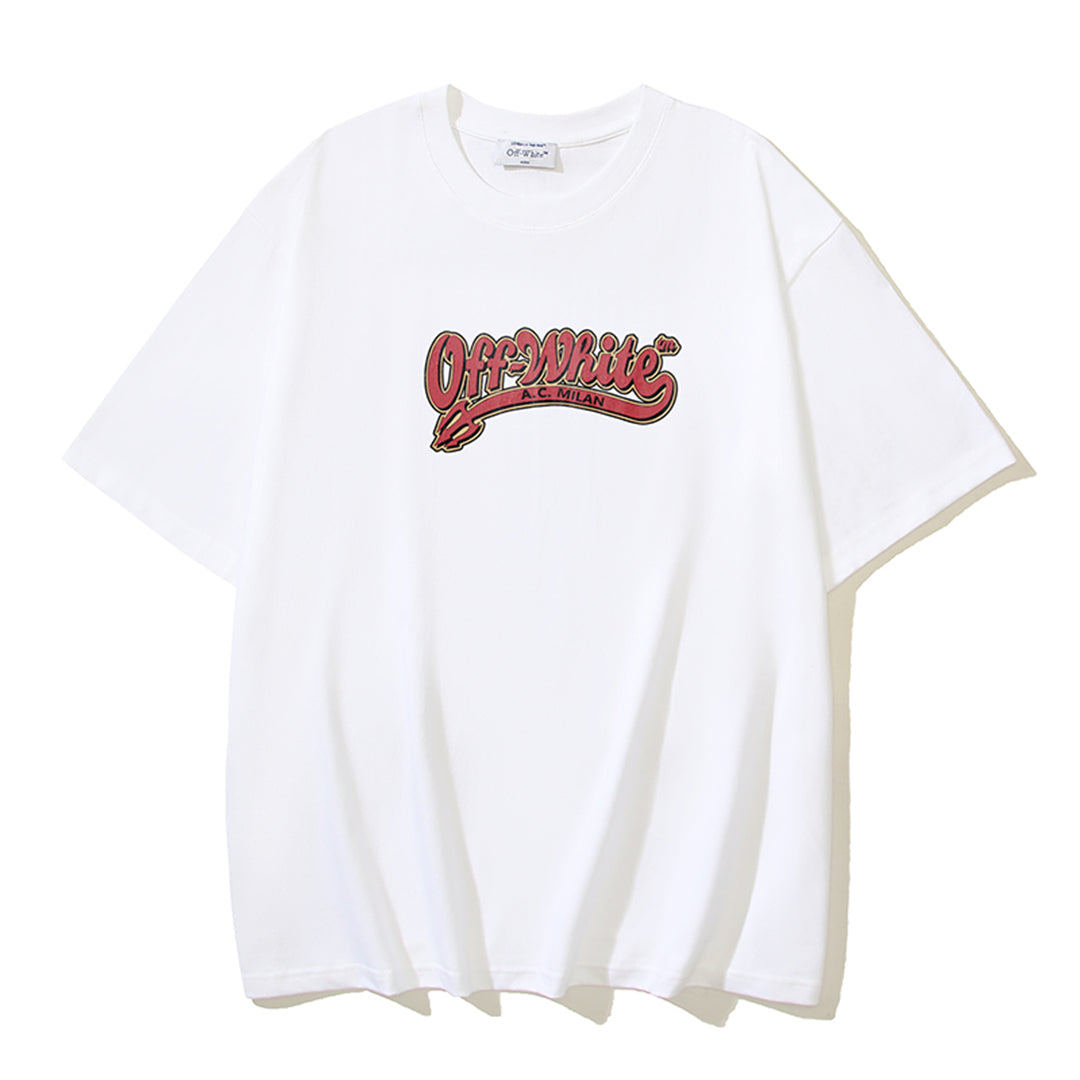OFF Arrow Logo Cotton T-shirt-1151