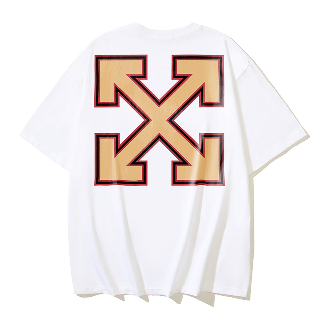 OFF Arrow Logo Cotton T-shirt-1151
