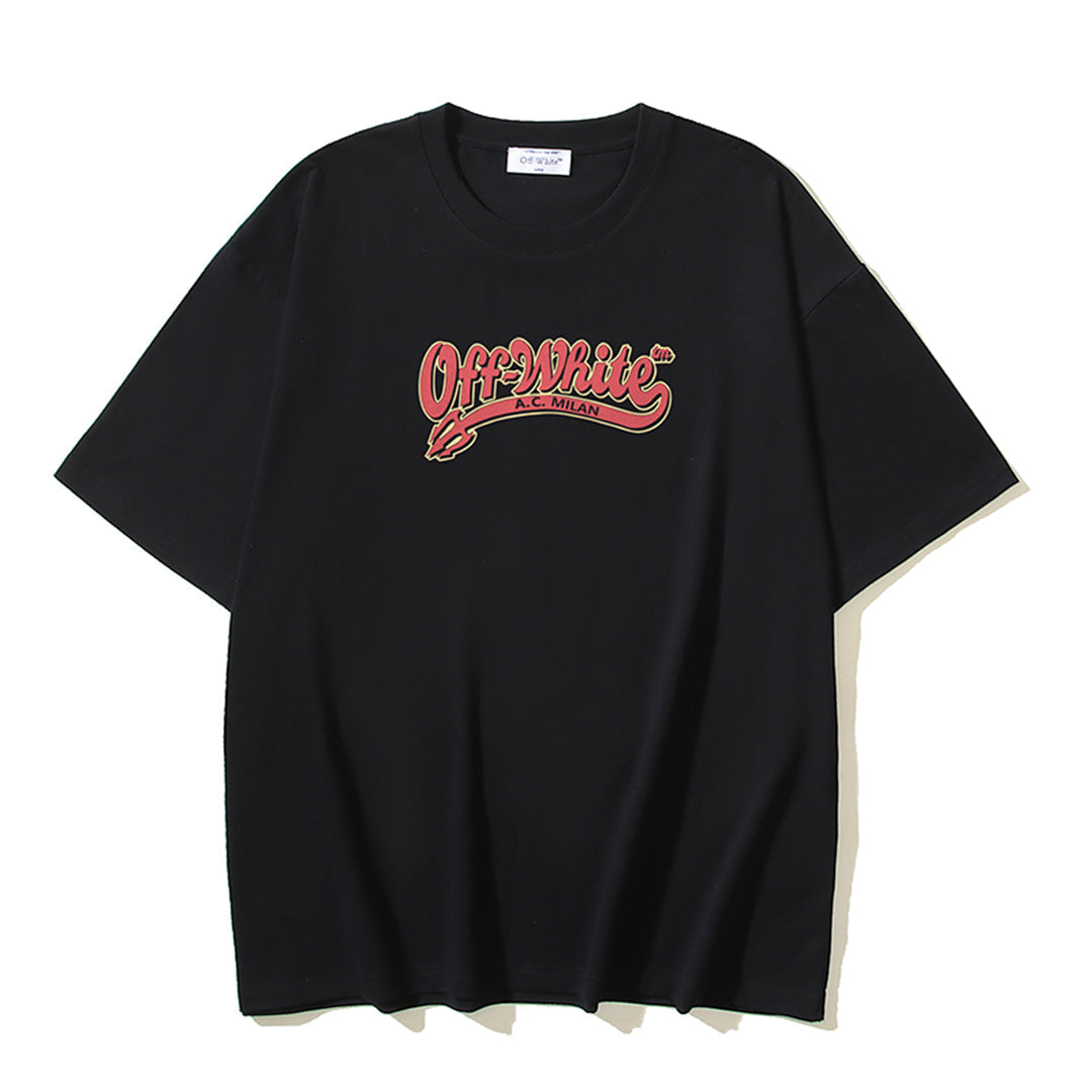 OFF Arrow Logo Cotton T-shirt-1151