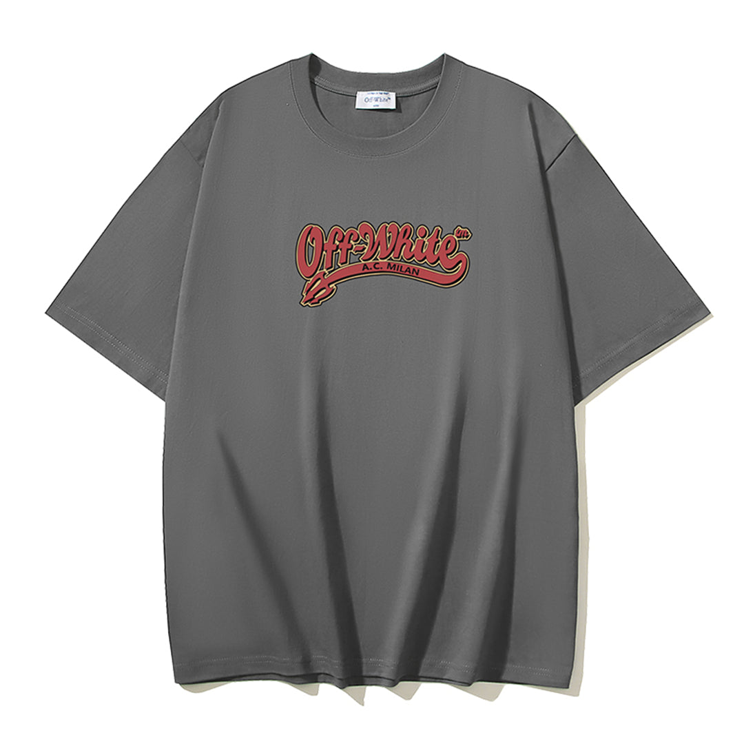 OFF Arrow Logo Cotton T-shirt-1151