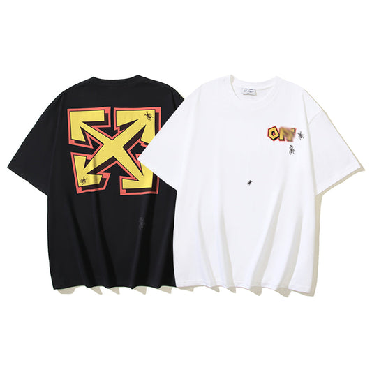 OFF Arrow Logo Cotton T-shirt#1152
