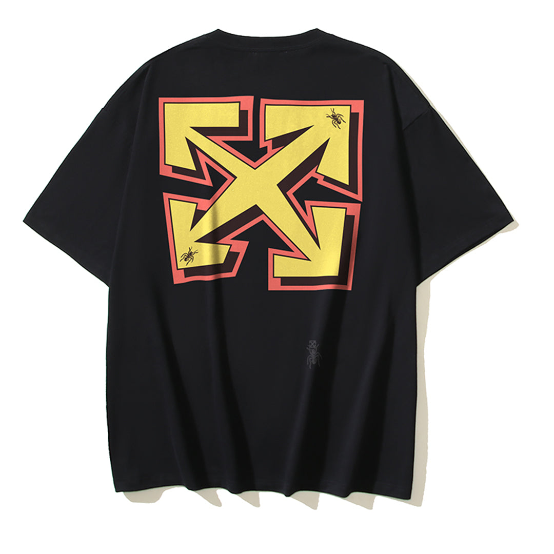 OFF Arrow Logo Cotton T-shirt#1152