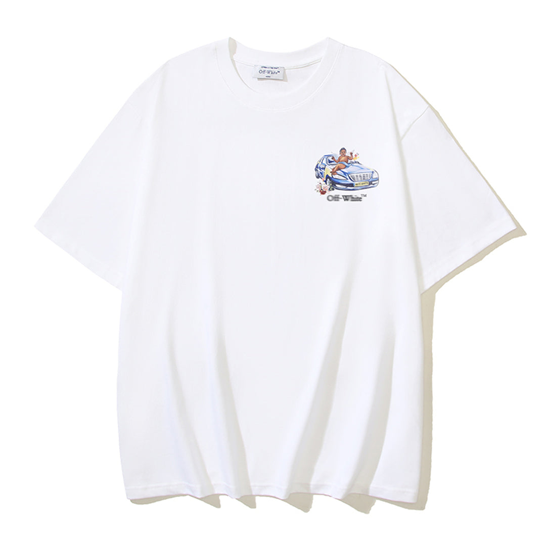 OFF Angel Print T-shirt
