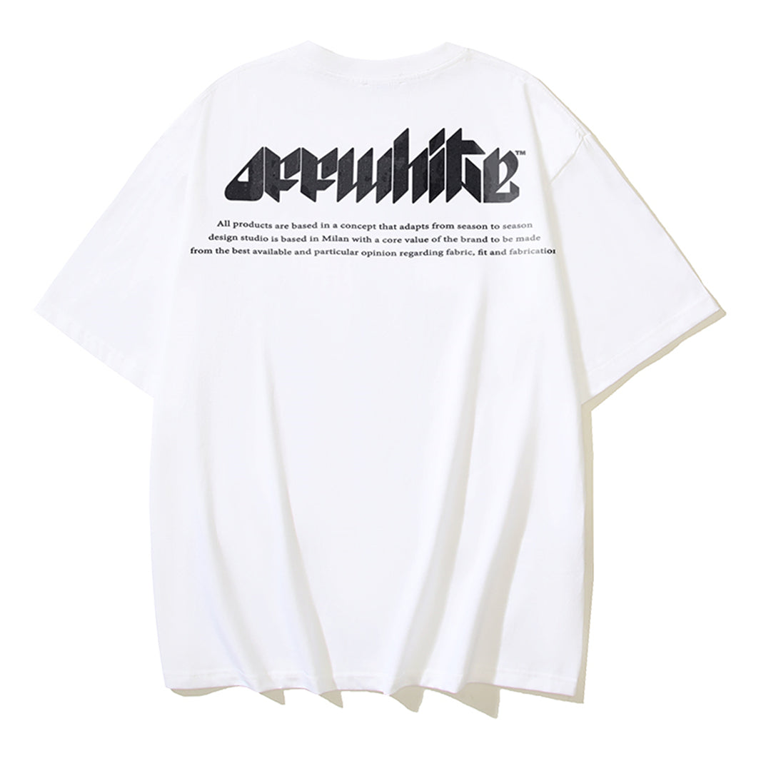 OFF Arrow Logo Cotton T-shirt#1129