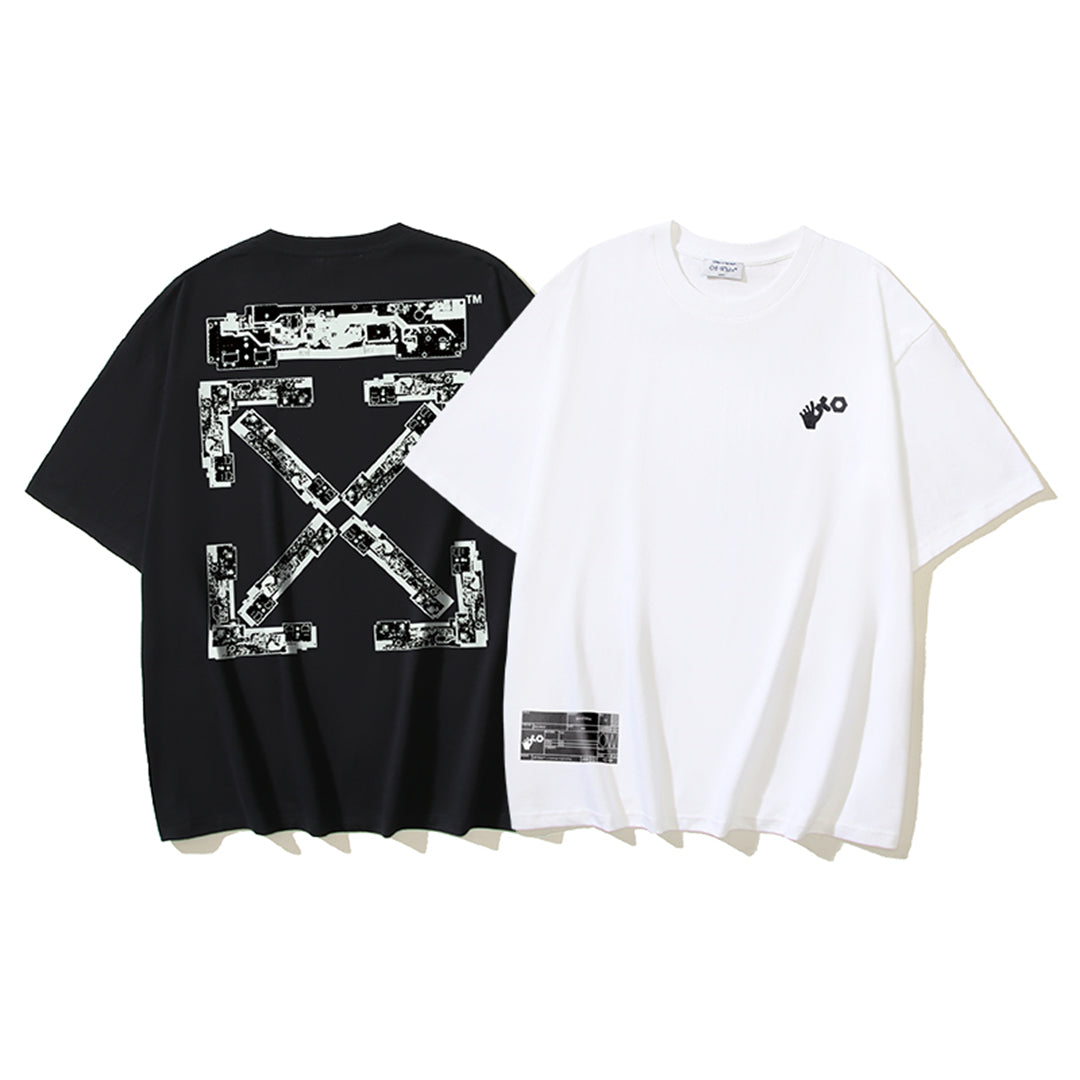 OFF Arrow Logo Cotton T-shirt#1137