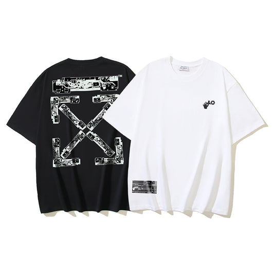 OFF Arrow Logo Cotton T-shirt#1137
