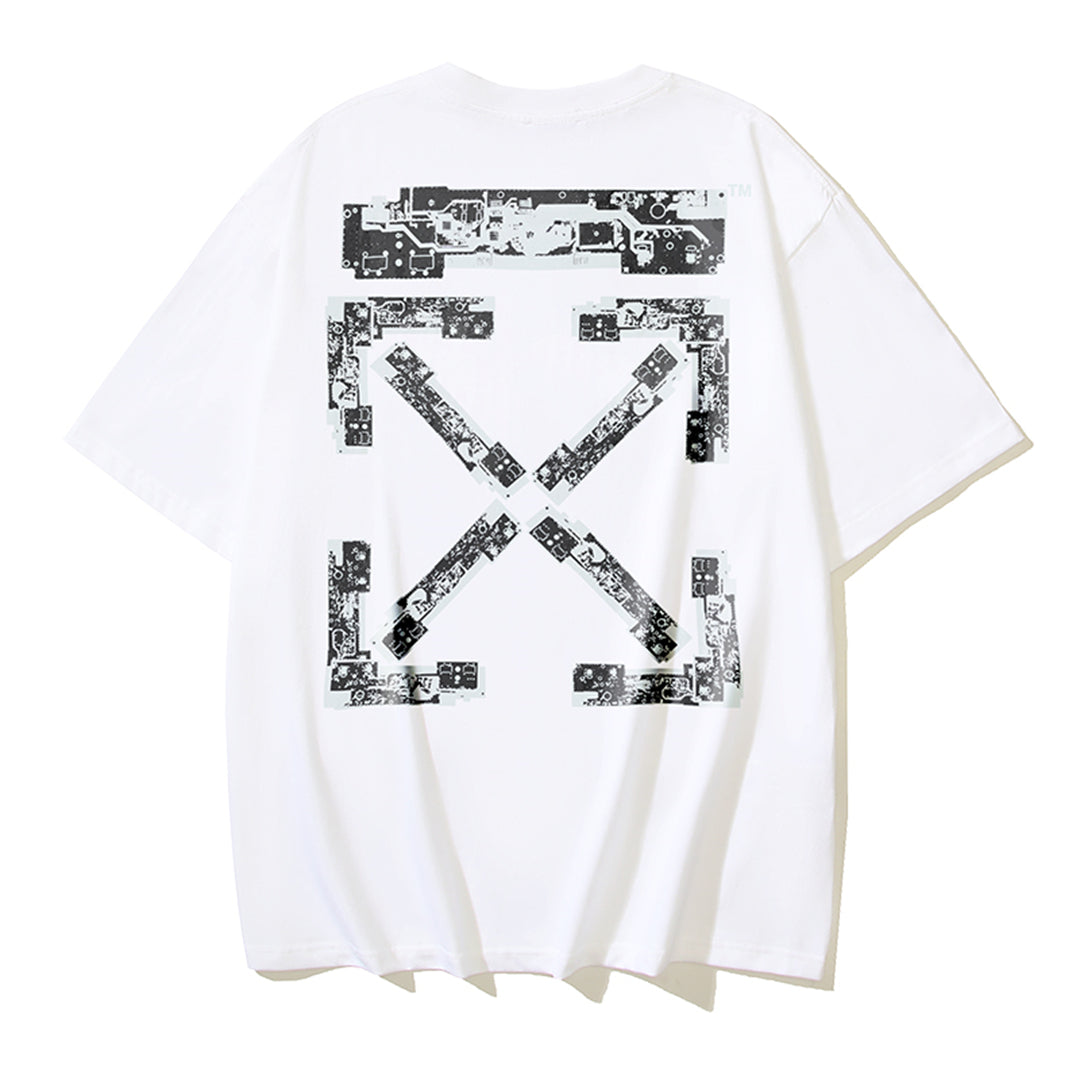OFF Arrow Logo Cotton T-shirt#1137