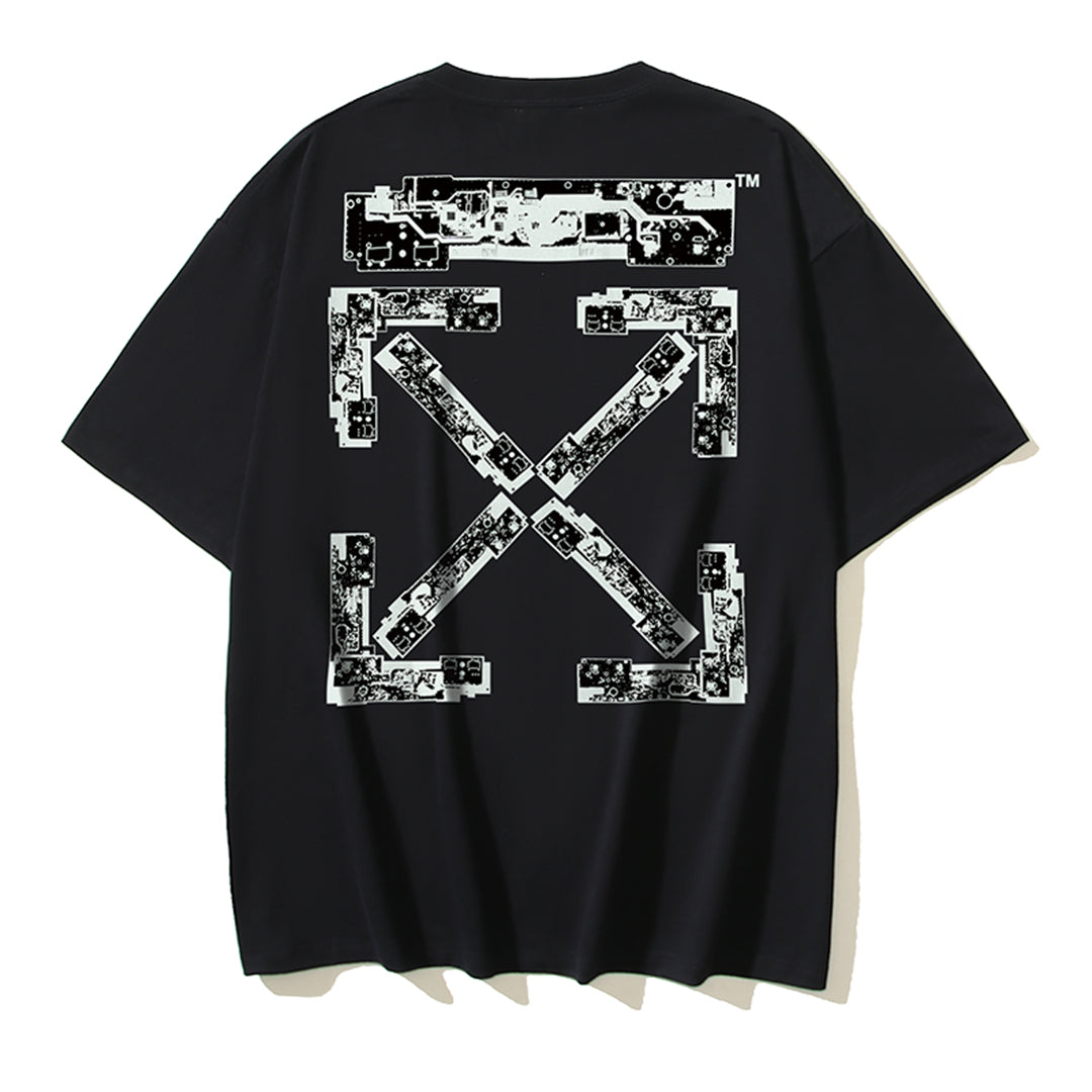 OFF Arrow Logo Cotton T-shirt#1137