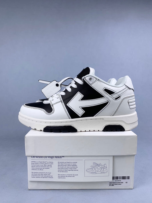 Off  White and Black Sneakers