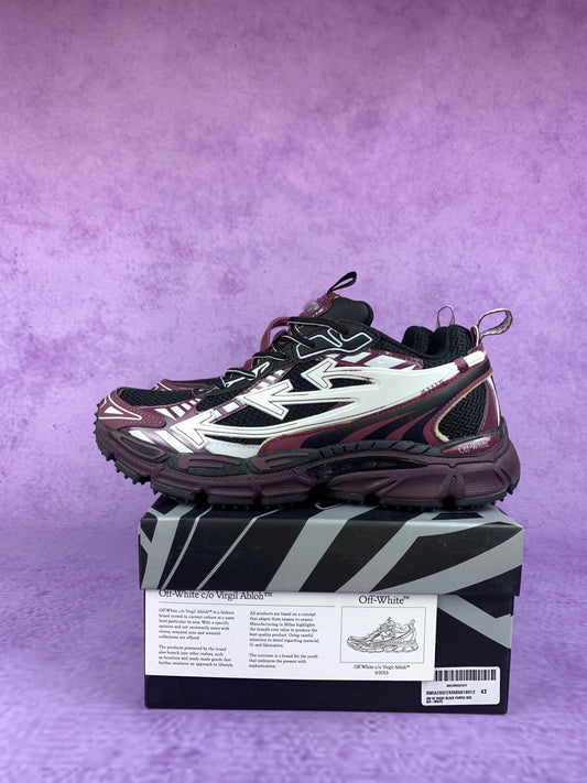Off  Burgundy Sneakers