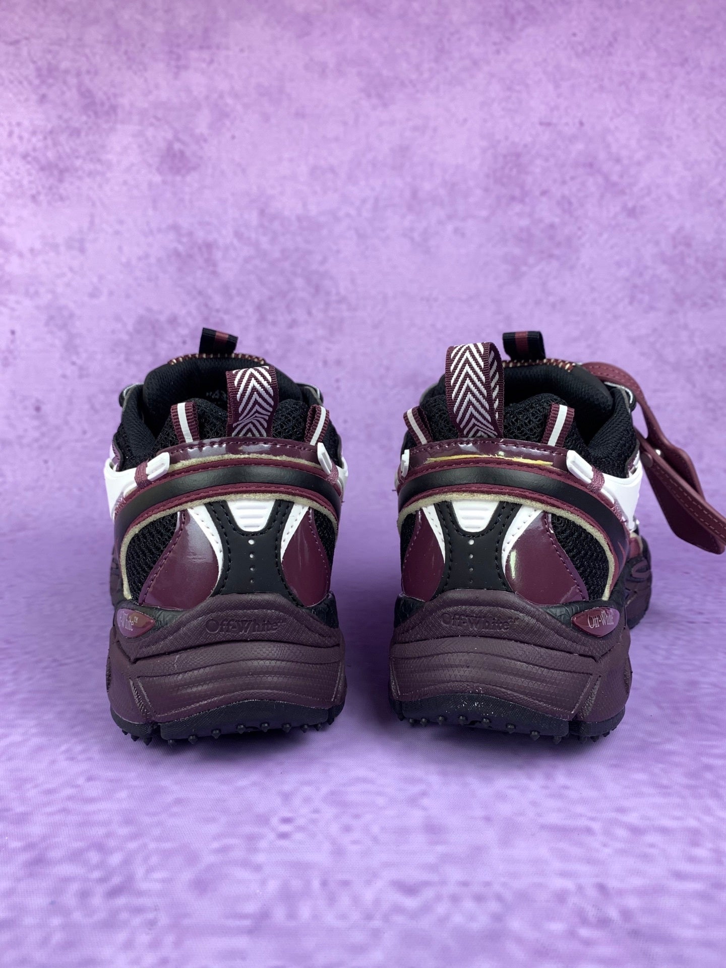 Off  Burgundy Sneakers