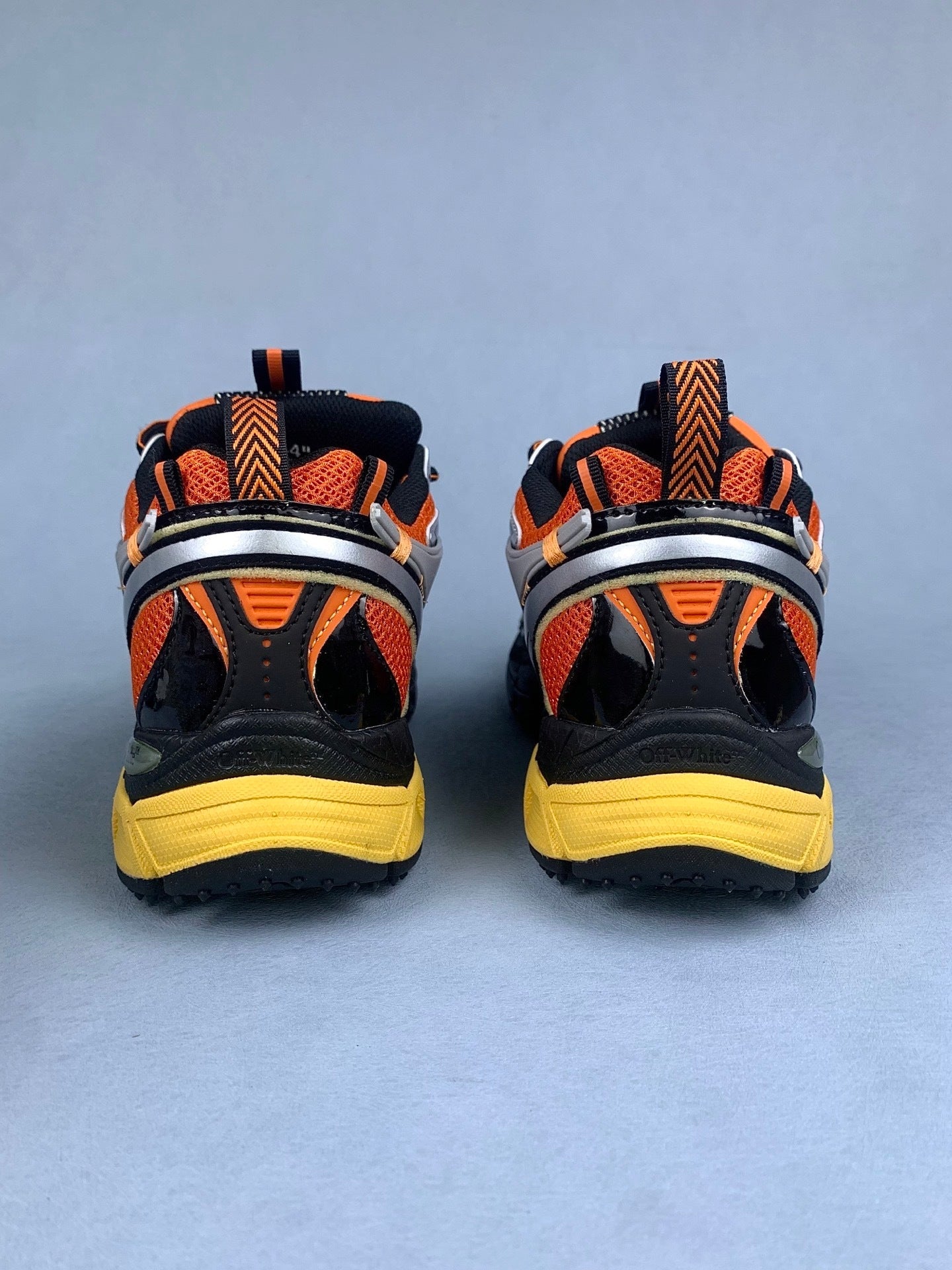 Off  Orange Arrow Sneakers