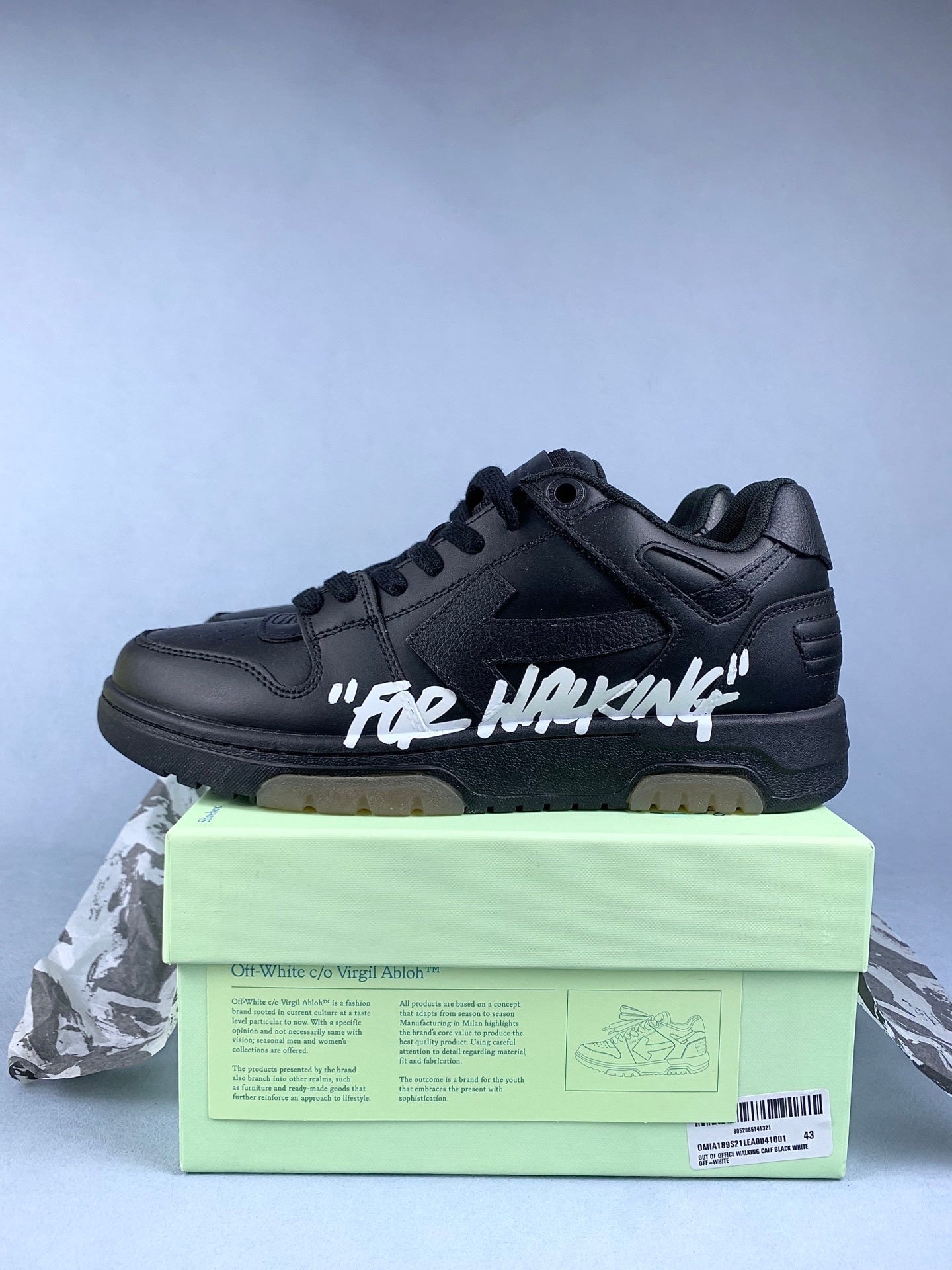 Off   Black Graffiti Sneakers