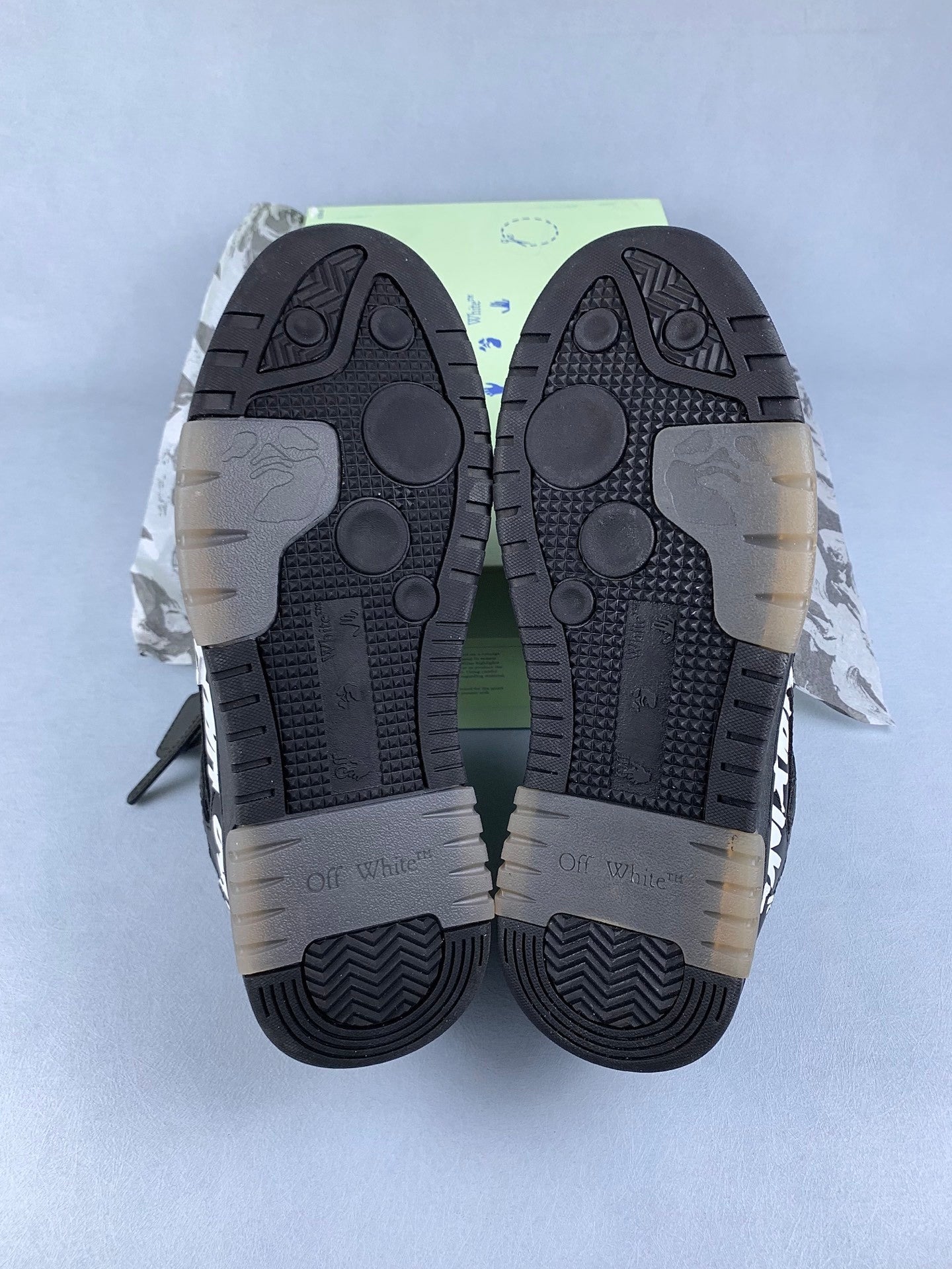 Off   Black Graffiti Sneakers