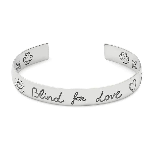 Double Gucci Blind For Love Bracelet